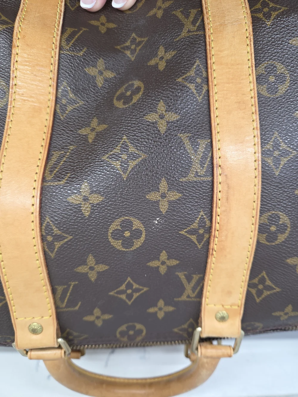 Louis Vuitton Keepall 45 Monogram Duffle Bag ✨ Very Good Cond w/ Accessories!